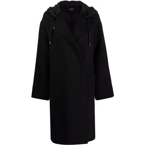 Coats > Single-Breasted Coats - - Emporio Armani - Modalova