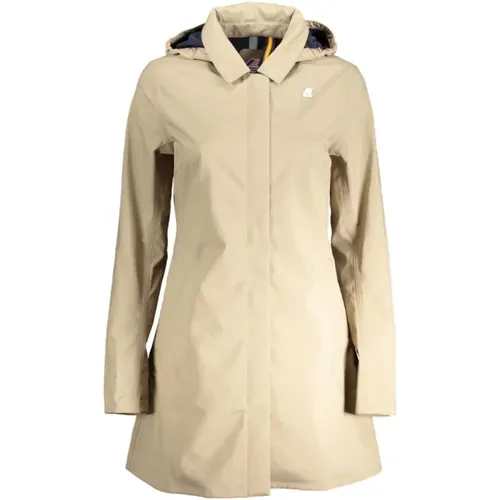 K-Way - Coats > Parkas - Beige - K-way - Modalova