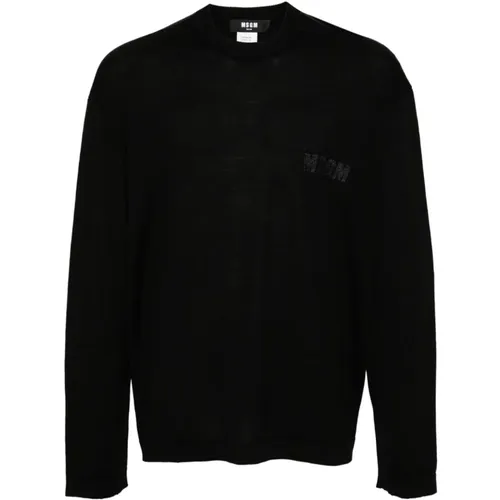 Knitwear > Round-neck Knitwear - - Msgm - Modalova