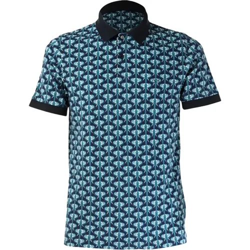 Sun68 - Tops > Polo Shirts - Blue - Sun68 - Modalova