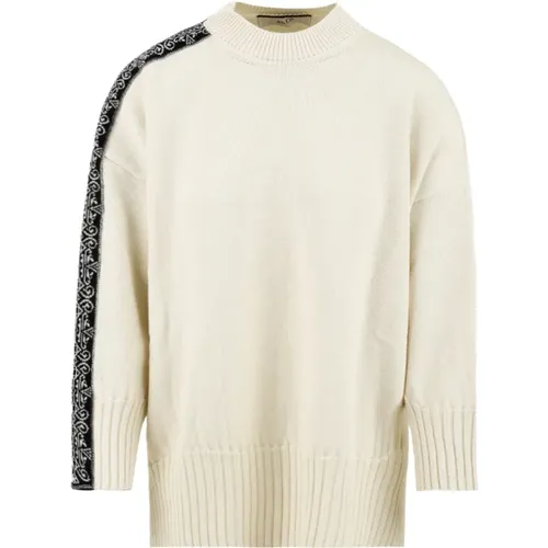 Knitwear > Round-neck Knitwear - - Akep - Modalova