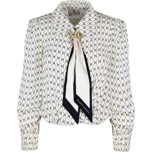 Blouses & Shirts > Shirts - - Elisabetta Franchi - Modalova