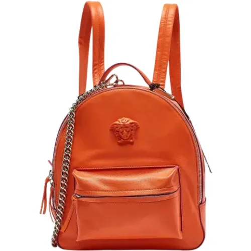 Pre-owned > Pre-owned Bags > Pre-owned Backpacks - - Versace Pre-owned - Modalova