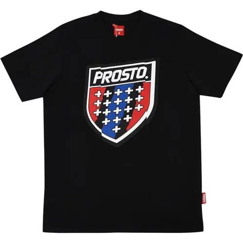 Prosto - Tops > T-Shirts - Black - Prosto - Modalova