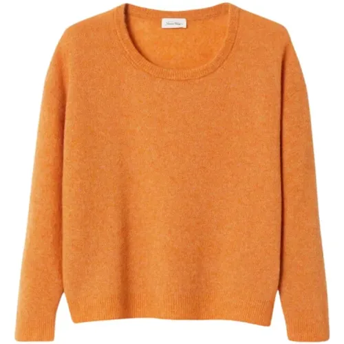 Knitwear > Round-neck Knitwear - - American vintage - Modalova