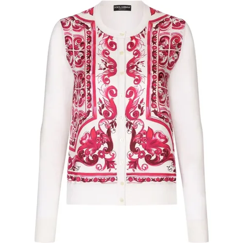 Knitwear > Cardigans - - Dolce & Gabbana - Modalova