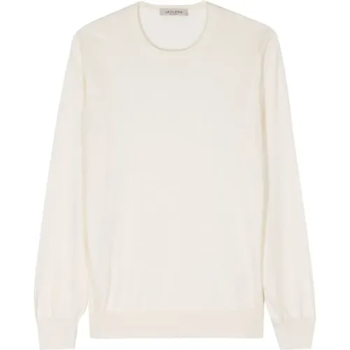 Knitwear > Round-neck Knitwear - - La Fileria - Modalova