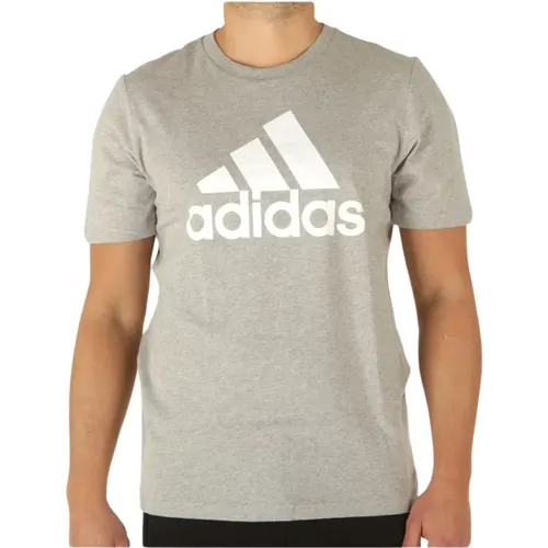 Adidas - Tops > T-Shirts - Gray - Adidas - Modalova