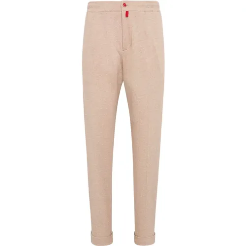 Trousers > Slim-fit Trousers - - Kiton - Modalova