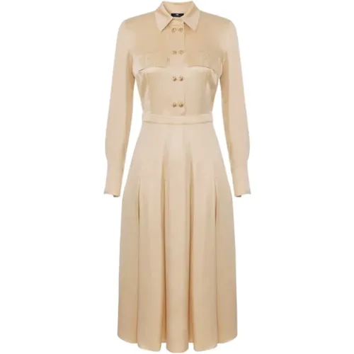 Dresses > Day Dresses > Shirt Dresses - - Elisabetta Franchi - Modalova