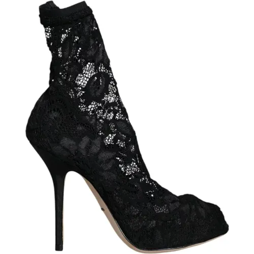 Shoes > Boots > Heeled Boots - - Dolce & Gabbana - Modalova