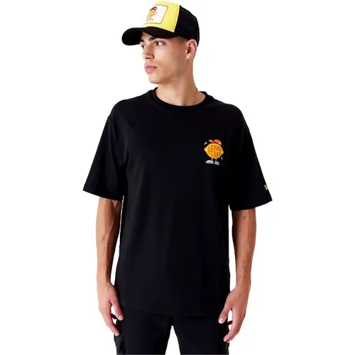 New Era - Tops > T-Shirts - Black - new era - Modalova