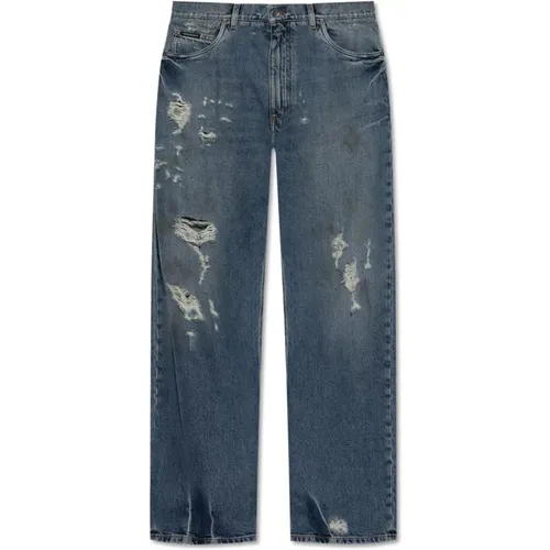 Jeans > Straight Jeans - - Dolce & Gabbana - Modalova