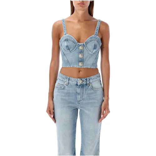 Tops > Sleeveless Tops - - Balmain - Modalova