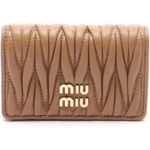 Pre-owned > Pre-owned Accessories > Pre-owned Wallets - - Miu Miu Pre-owned - Modalova