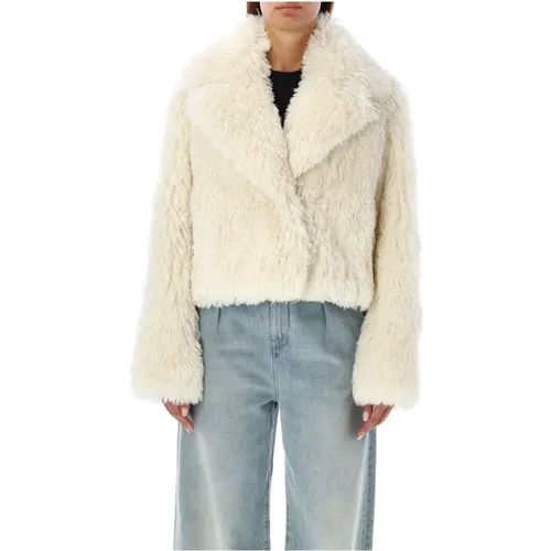 Jackets > Faux Fur & Shearling Jackets - - Stand Studio - Modalova