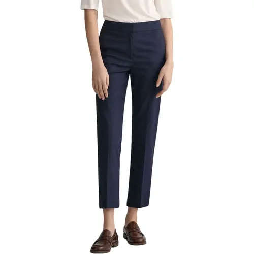 Trousers > Cropped Trousers - - Gant - Modalova