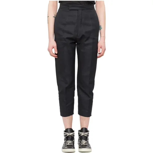 Trousers > Cropped Trousers - - Rick Owens - Modalova