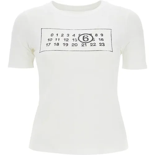 Tops > T-Shirts - - MM6 Maison Margiela - Modalova