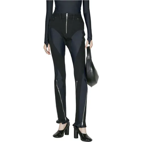 Jeans > Flared Jeans - - Mugler - Modalova