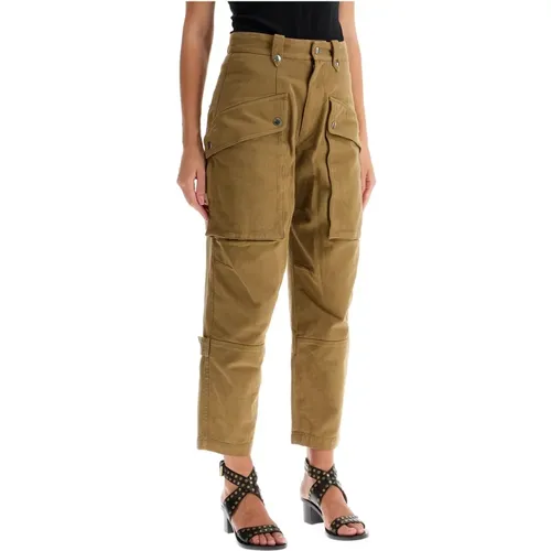 Trousers > Cropped Trousers - - Isabel Marant Étoile - Modalova