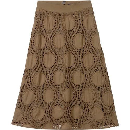 Skirts > Midi Skirts - - LUISA CERANO - Modalova