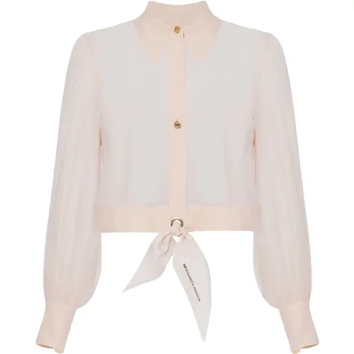 Blouses & Shirts > Shirts - - Elisabetta Franchi - Modalova