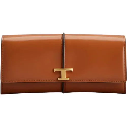 Tod's - Bags > Clutches - Brown - TOD'S - Modalova