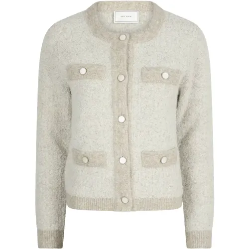 Knitwear > Cardigans - - NEO NOIR - Modalova