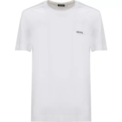 Tops > T-Shirts - - Ermenegildo Zegna - Modalova