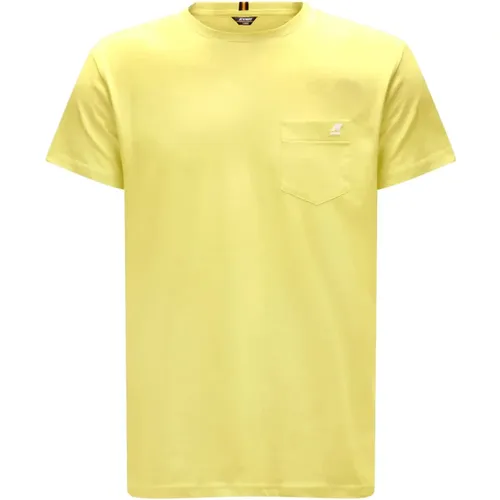 K-Way - Tops > T-Shirts - Yellow - K-way - Modalova