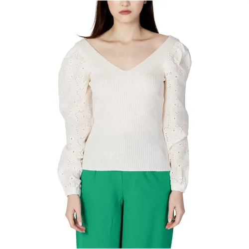 Knitwear > V-neck Knitwear - - Only - Modalova