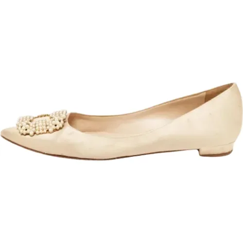 Pre-owned > Pre-owned Shoes > Pre-owned Flats - - Manolo Blahnik Pre-owned - Modalova