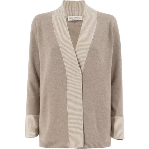 Knitwear > Cardigans - - Le Tricot Perugia - Modalova