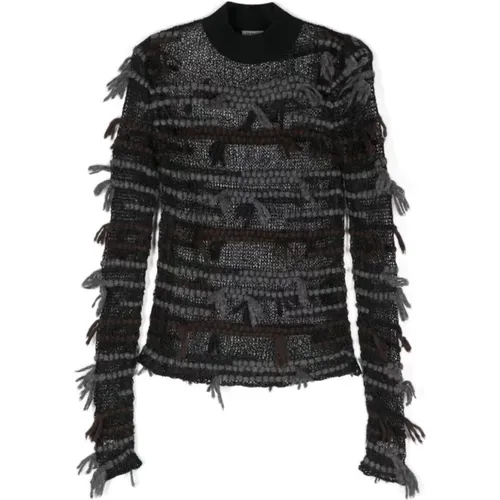 Knitwear > Round-neck Knitwear - - Durazzi Milano - Modalova