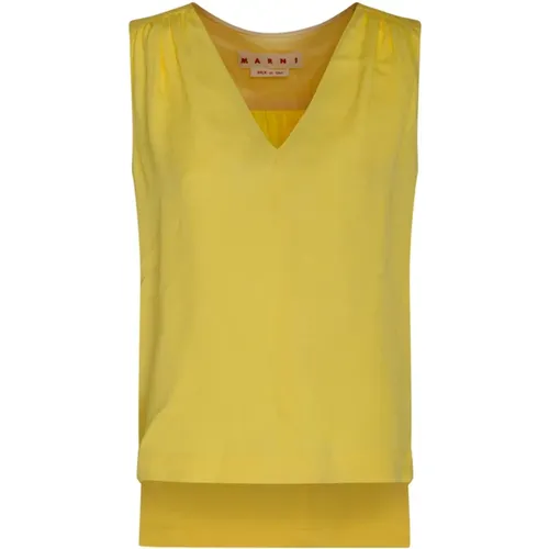 Tops > Sleeveless Tops - - Marni - Modalova