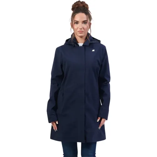 K-Way - Coats > Parkas - Blue - K-way - Modalova