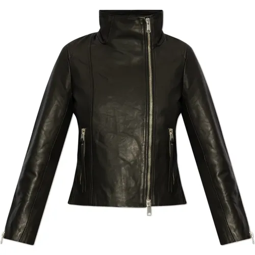 Jackets > Leather Jackets - - AllSaints - Modalova