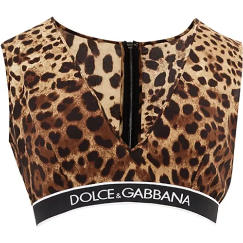 Tops > Sleeveless Tops - - Dolce & Gabbana - Modalova