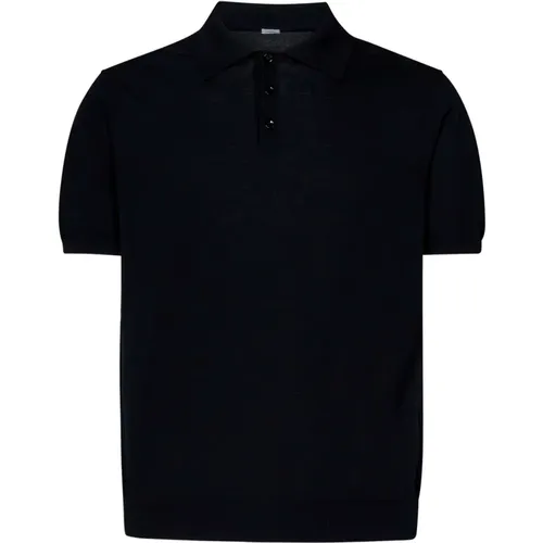 Malo - Tops > Polo Shirts - Blue - Malo - Modalova