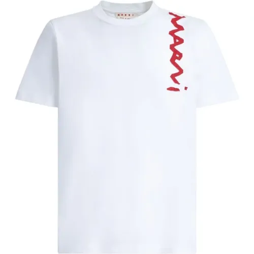 Marni - Tops > T-Shirts - White - Marni - Modalova