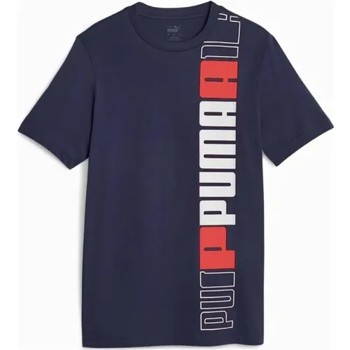 Puma - Tops > T-Shirts - Blue - Puma - Modalova