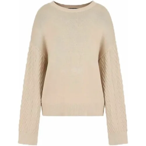 Knitwear > Round-neck Knitwear - - Emporio Armani - Modalova