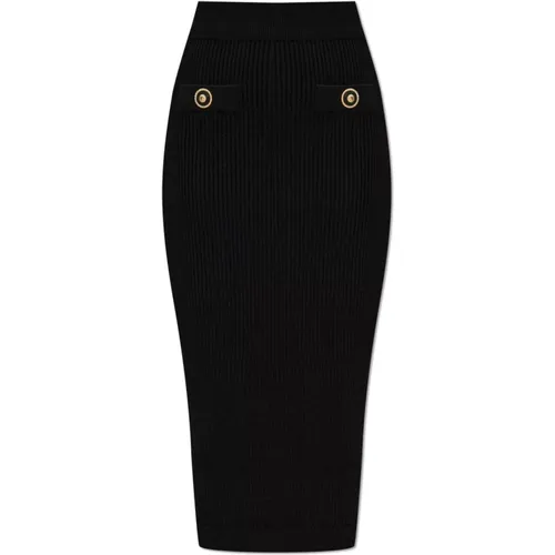 Skirts > Pencil Skirts - - Balmain - Modalova