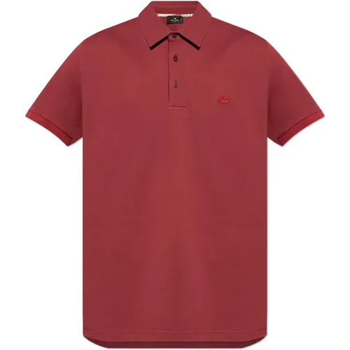 Etro - Tops > Polo Shirts - Red - ETRO - Modalova