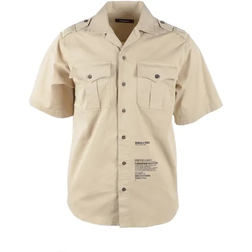 Shirts > Short Sleeve Shirts - - Dsquared2 - Modalova