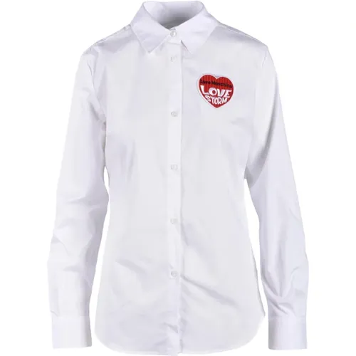 Blouses & Shirts > Shirts - - Love Moschino - Modalova