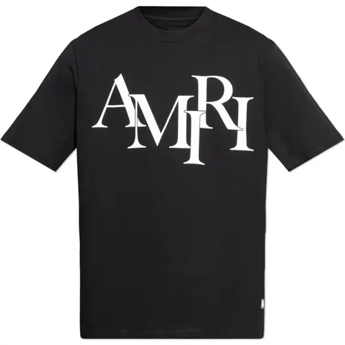 Amiri - Tops > T-Shirts - Black - Amiri - Modalova