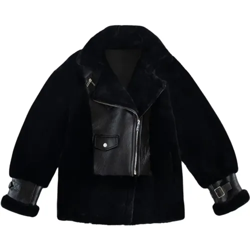 Jackets > Leather Jackets - - Just Things we Like - Modalova