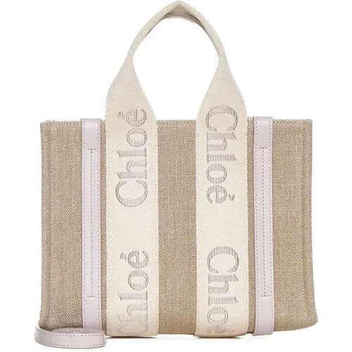 Chloé - Bags > Tote Bags - Beige - Chloé - Modalova